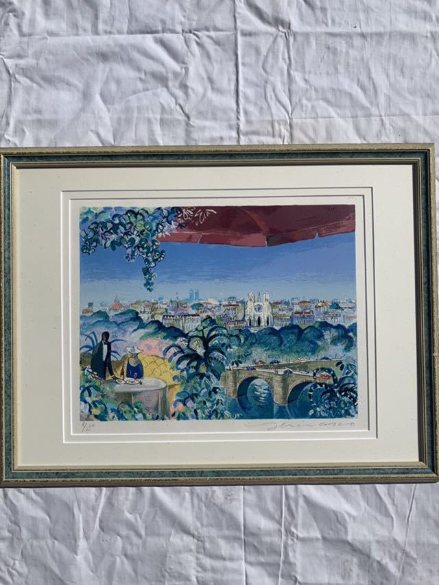 【真作】版画　作者不詳　サイン有　リトグラフ　静物　逸品　R74 真作】サルバドール・ダリ 大判リトグラフ 直筆サイン 絵画 版画