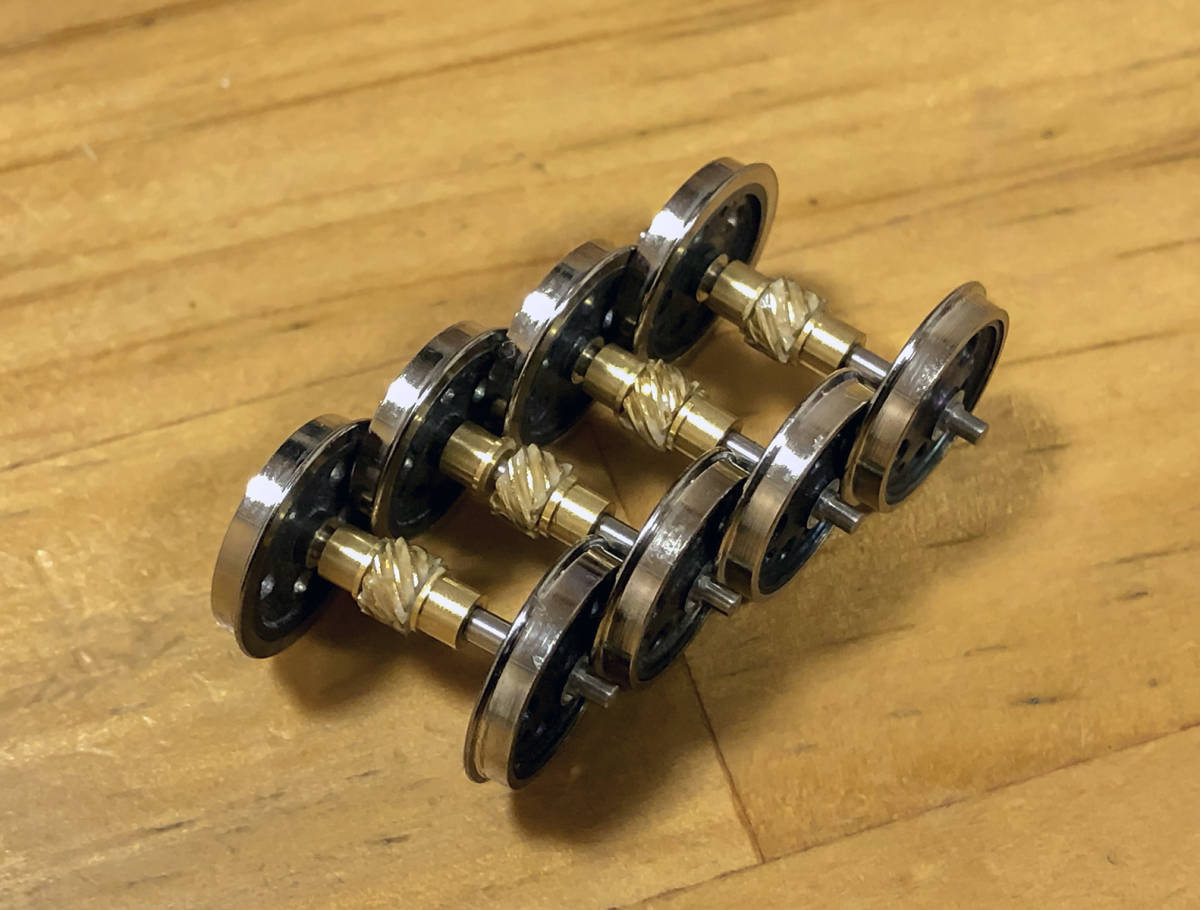 エンドウ 車輪付きMPギヤ(機関車用B) 書き込みあり 保管品 HO