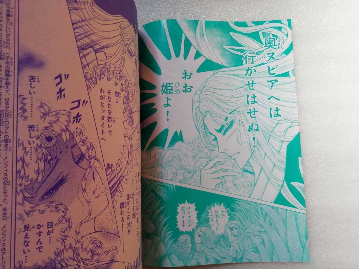 王家の紋章 切り抜き ☆ 王家の紋章 月刊プリンセス 切り抜き 表紙はイズミル王子＆キャロル