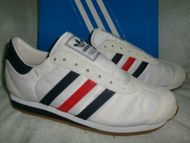 新品 訳有 未使用デッド Adidas Country Nl 04製アディダス カントリー ナイロン Og ホワイト ネイビー レッド Vntg の落札情報詳細 ヤフオク落札価格情報 オークフリー スマートフォン版