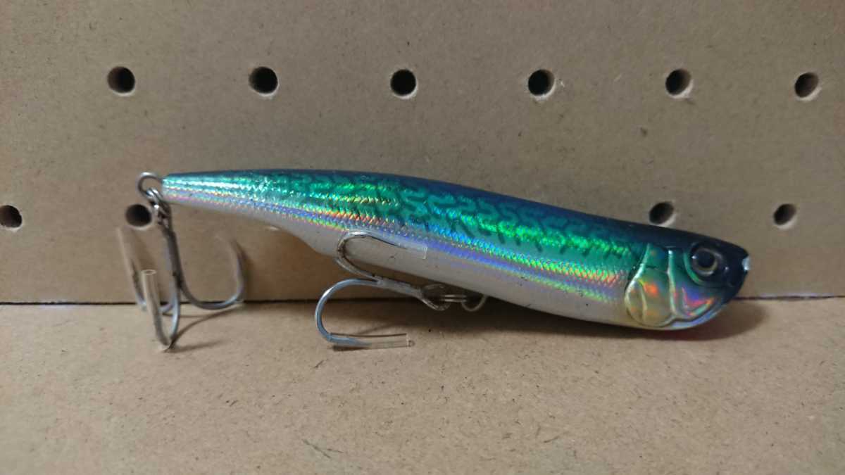 デュエル Yoーzuri アイルマグネットsb 105mm17g グリーンサバ フローティングミノー ペンシル シーバス ヒラスズキ ヒラメ 青物 の落札情報詳細 ヤフオク落札価格情報 オークフリー スマートフォン版