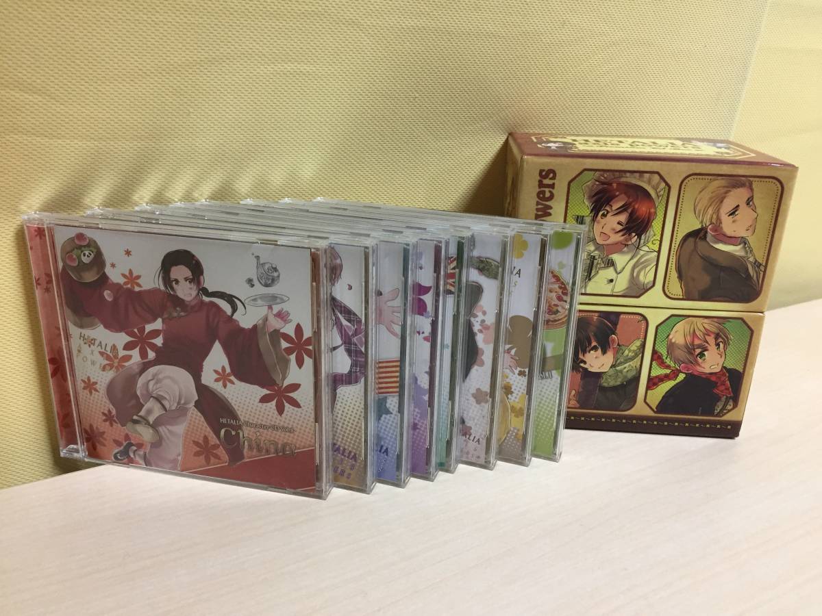 ヘタリア Axis Powers キャラクターCD[BOX付全8巻セット] Amazon.co.jp: ヘタリア Axis Powers [レンタル落ち] 全8巻