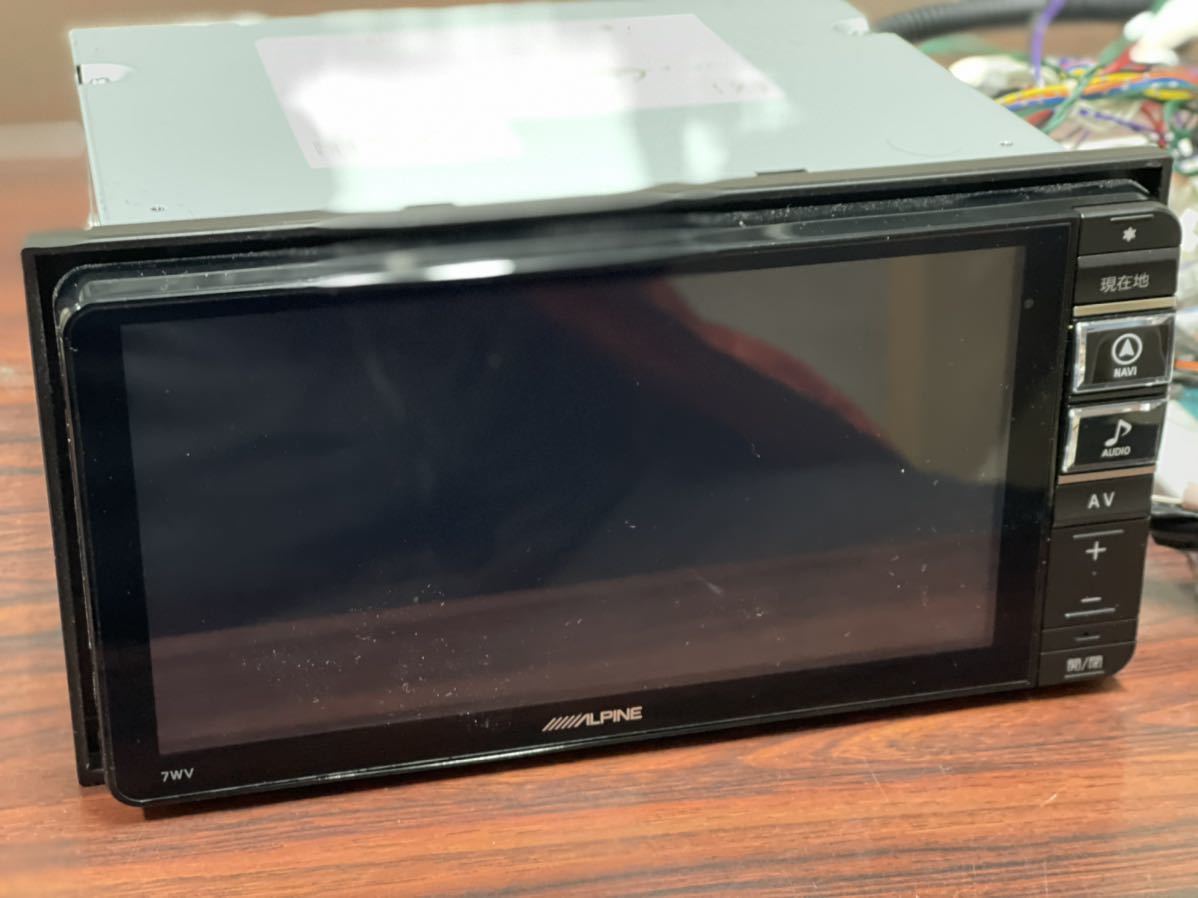ALPINE　アルパインのメモリーナビ7WV　中古品 ALPINE アルパインのメモリーナビ7WV 中古品 - メルカリ