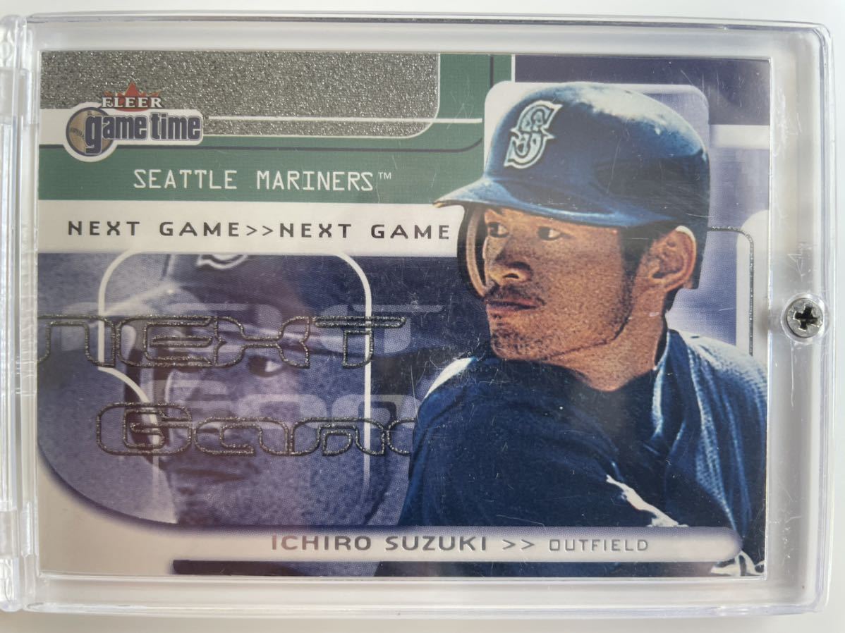 イチロー 2001 Fleer Game Time / 2000枚限定カード イチロー カード 2枚 イチロー 2001ルーキーカード2枚セット イチロー