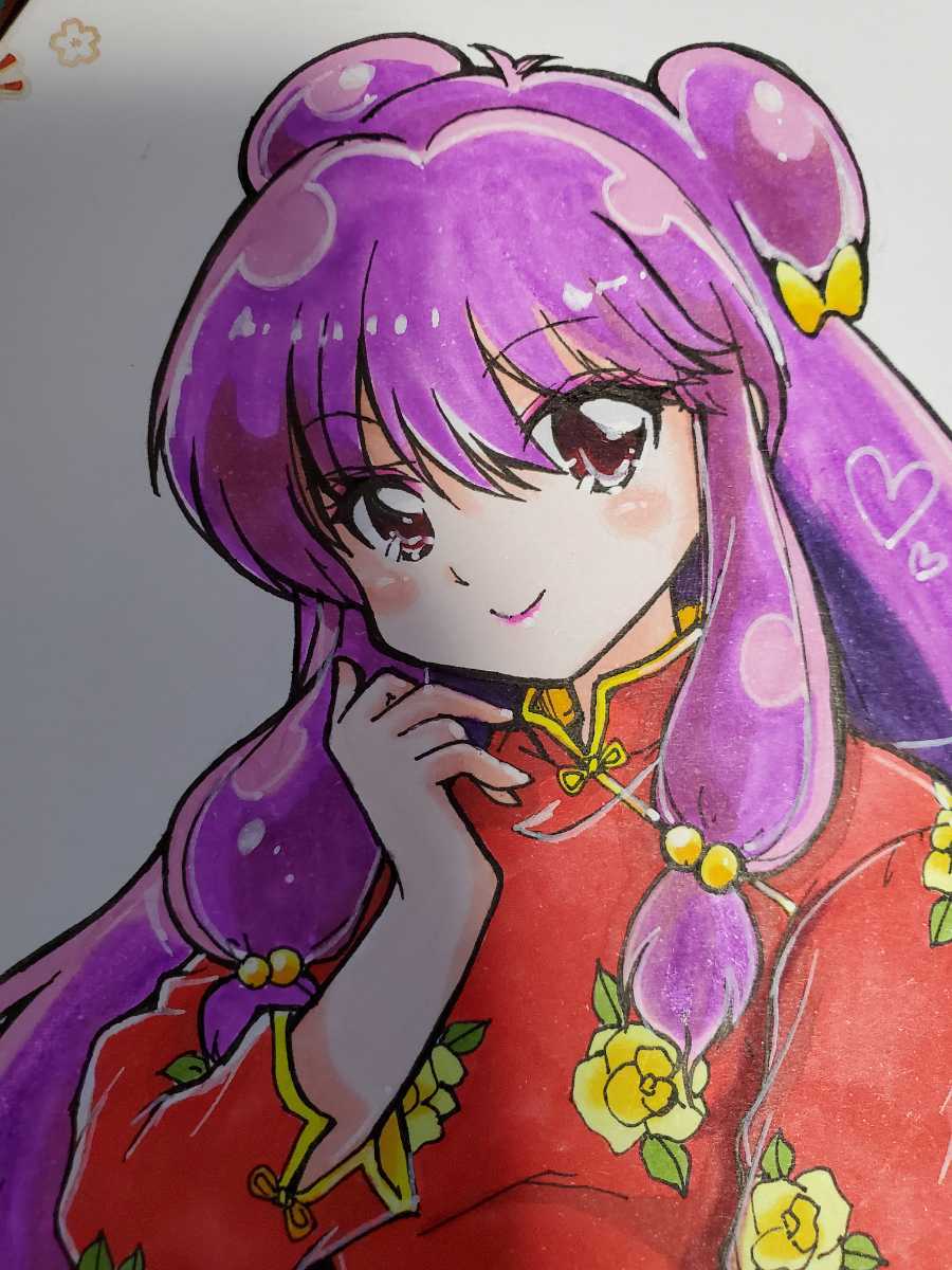 新品】即決手書き手描同人イラスト美少女らんま1/2シャンプー高橋