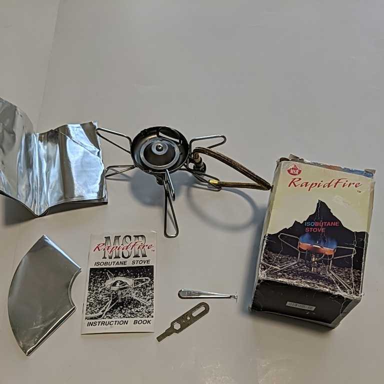 MSR Rapid fire stove ラピッドファイヤー　極美品 MSR Rapid Fire | キャンプ用品・資料倉庫からのつぶやき