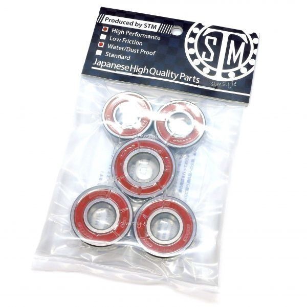 新品 スーパーカブ110 耐久性能重視 Stm ホイールベアリング １台分 日本国内企業製造品 送料225円 の落札情報詳細 ヤフオク落札価格情報 オークフリー スマートフォン版