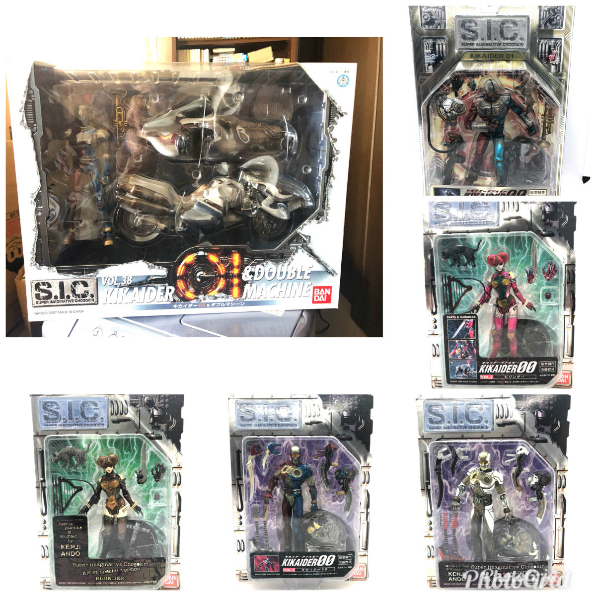 キカイダー00 SICシリーズ キカイダー00 Vol3 新品未開封 キカイダー