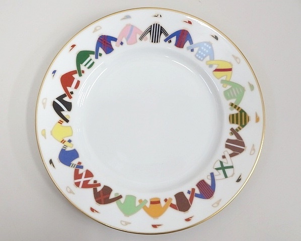 682▽Richard Ginori/リチャードジノリ ファンティーニ 競馬 騎手