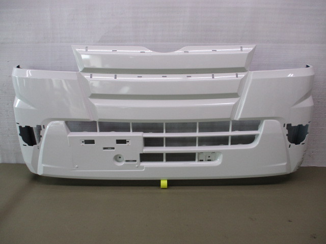 ハイゼット ジャンボ S500P/S510P フロントバンパー グリル穴有 白(W19