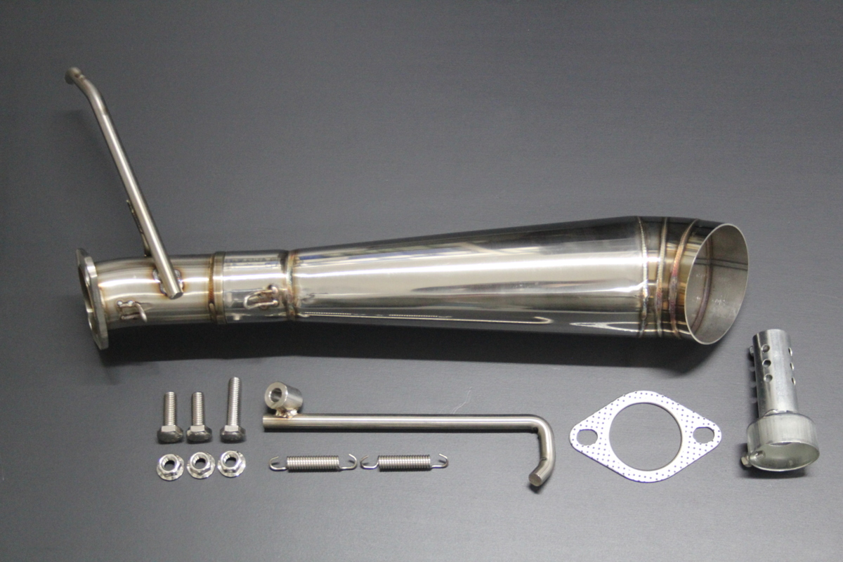 ジムニーJB23用 メガホンマフラー
