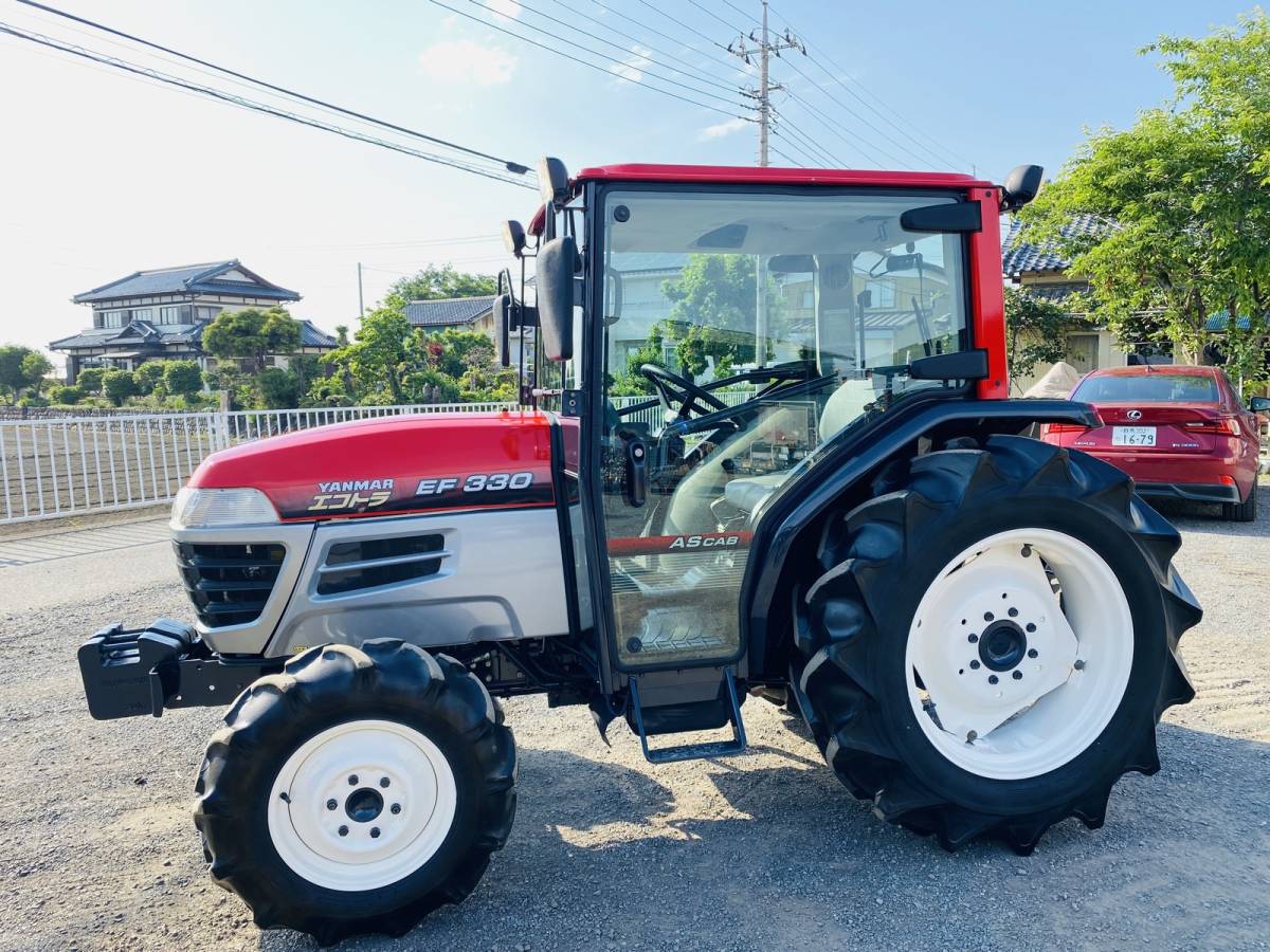 SOLD OUT】ヤンマー トラクター EF330V キャビン 649h 30馬力
