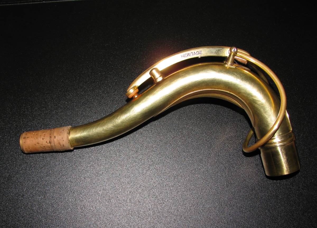 Bostonsaxshop テナーサックス用ヘリテージネック シルバー