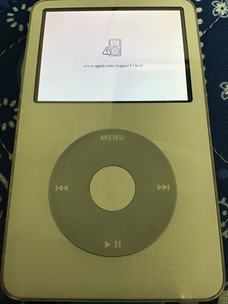 iPod classic 第5世代 30GBからSD256GBに 黒ブラック iPod classic 第5世代