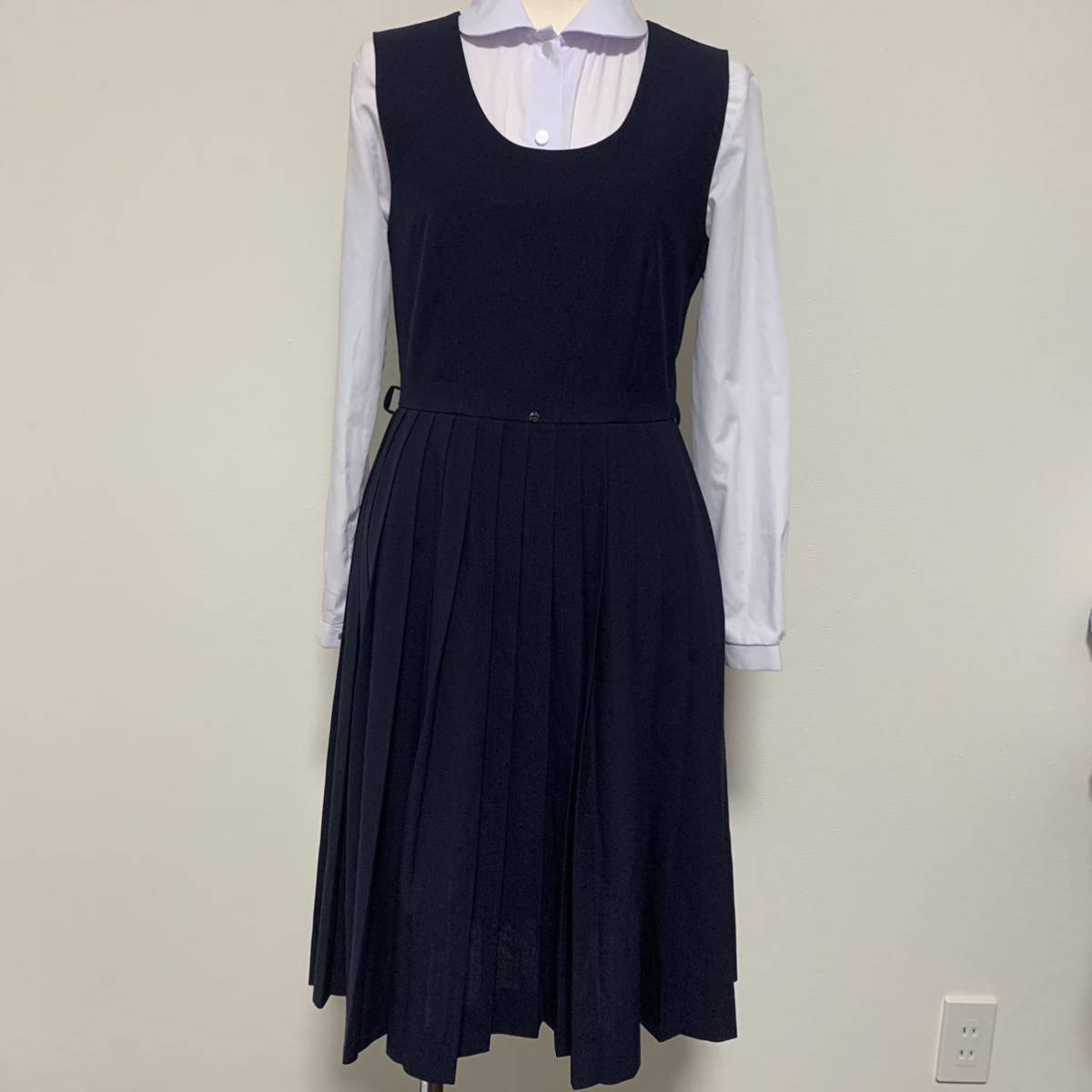 新品 愛知 椙山高校 中学校 コスプレ衣装 Nikke 女子制服 学生服 ジャンパースカート 夏 女子高生 お嬢様 Jk 43 の落札情報詳細 ヤフオク落札価格情報 オークフリー スマートフォン版