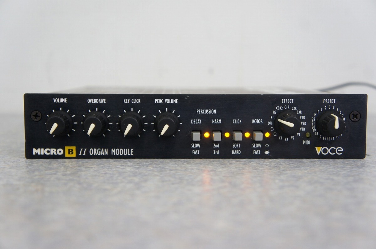 VOCE MICRO BⅡ オルガン音源 VOCE® Micro B II Manual