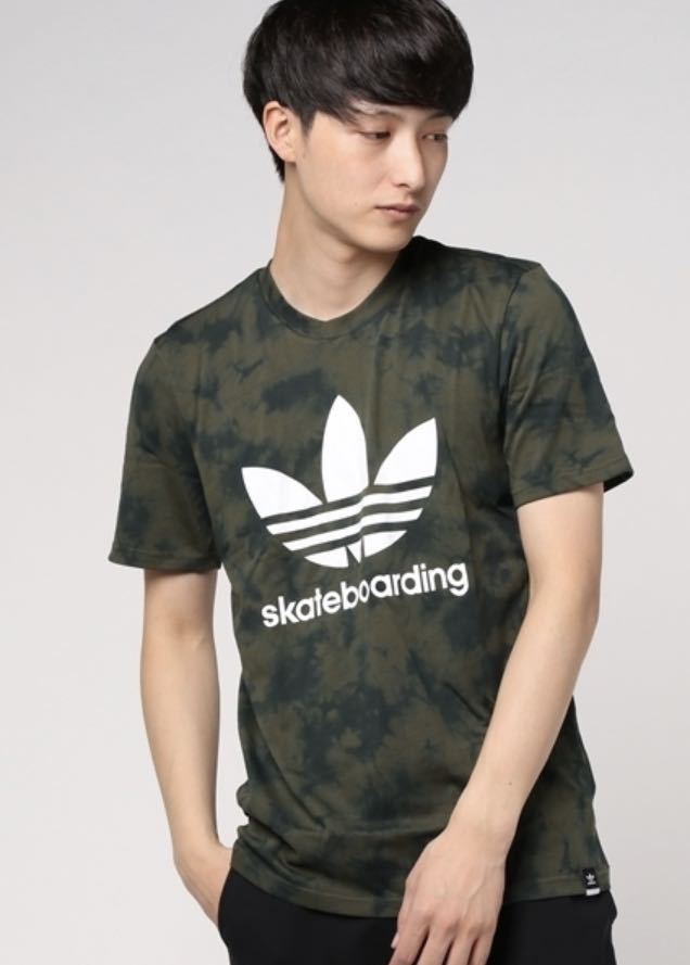 アディダススケートボーディングadidas アディダスオリジナルス トレフォイル Adidas Originals 迷彩柄 タイダイ 半袖tシャツ の落札情報詳細 ヤフオク落札価格情報 オークフリー スマートフォン版
