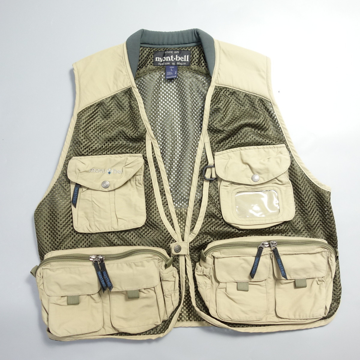 美品 Mont Bel モンベル ネイチャーガイドベスト フィッシングベスト L メンズ アウトドア の落札情報詳細 ヤフオク落札価格情報 オークフリー スマートフォン版