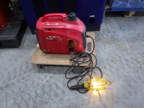 F530 ホンダ 小型 ポータブル 発電機 Ex6 サイクロコンバーター キャンプ 土木 建築 アウトドア Honda 中古 の落札情報詳細 ヤフオク落札価格情報 オークフリー スマートフォン版