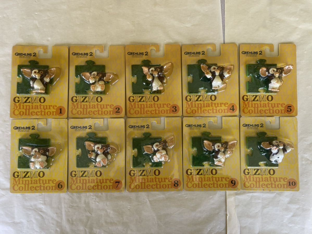Gizmo Gremlins 2 ミニチュアコレクション 10点セットフィギュア