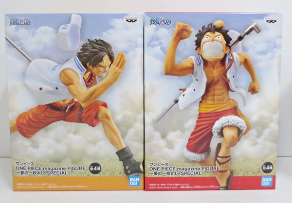 未開封 ワンピース One Piece Magazine Figure夢の一枚 Special Episode Luff フィギュア まとめ7体セット ルフィ エース サボ ガープ の落札情報詳細 ヤフオク落札価格情報 オークフリー
