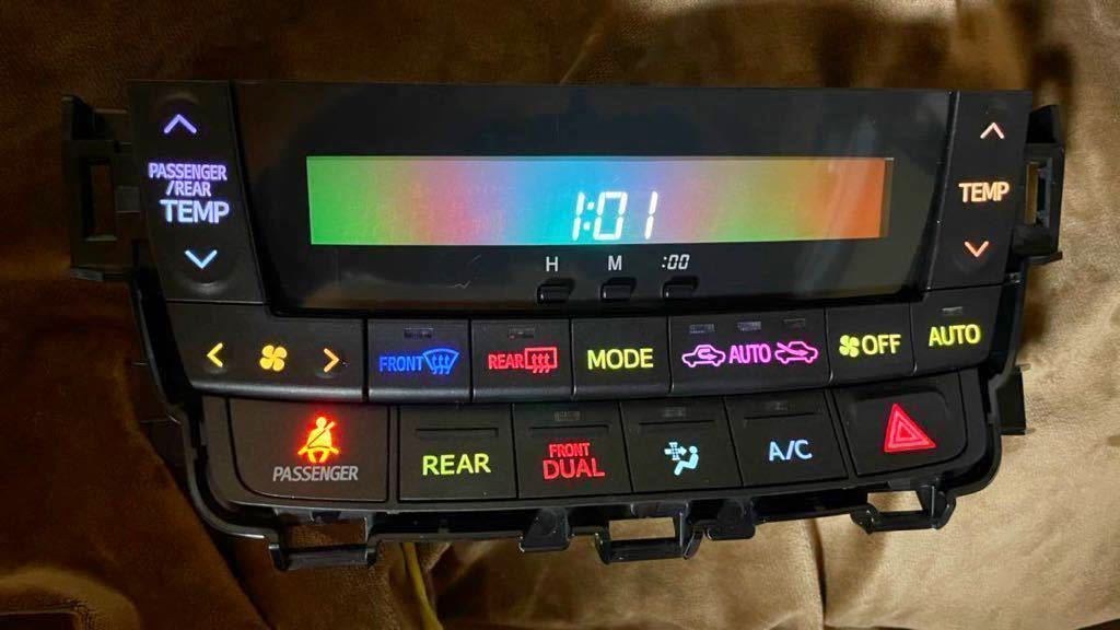 20 ヴェルファイア アルファード 後期エアコン内外気オート有 LED打ち替え品 20 ヴェルファイア アルファード 後期エアコン内外気オート有