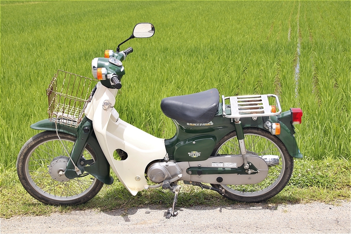 ☆動画あり☆ ホンダ スーパーカブ50 C50SV C50E 実働 エンジン○0518-1三