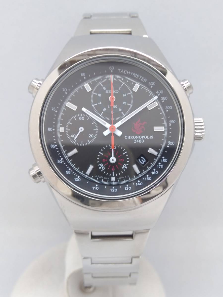 幻　SEIKO　クロノクロス　１０００本限定 セイコー クロノクロス限定1000本クオーツ クロノグラフ 7T52-6000