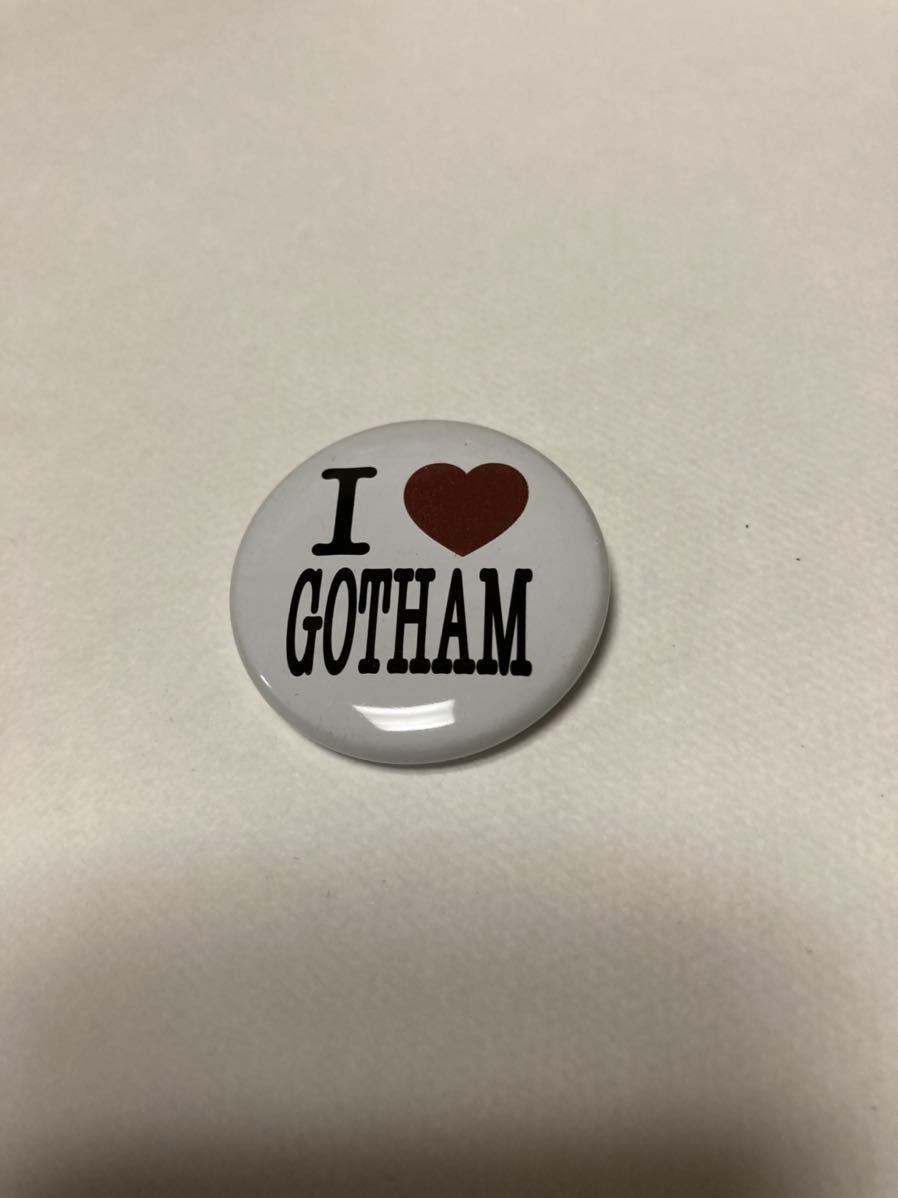 number nine I love gotham pins ナンバーナイン 缶バッチ ゴッサムの