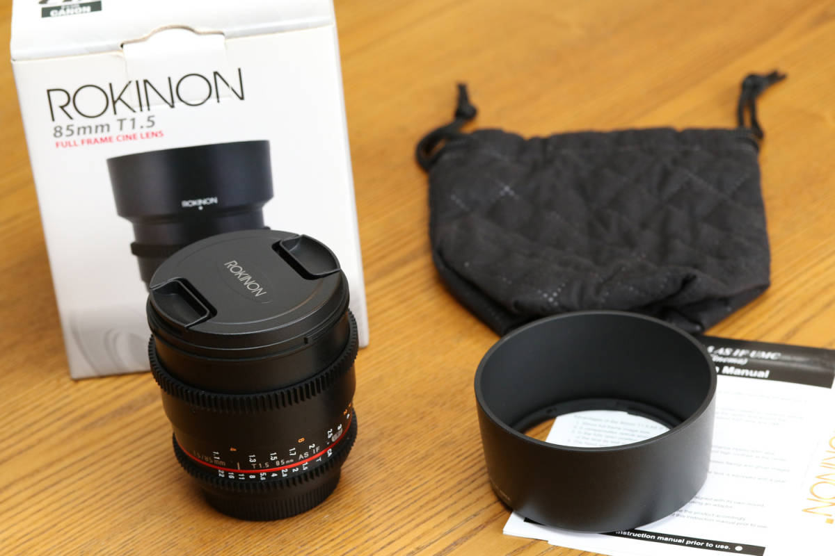 ROKINON キャノンマウント　85mm F1.4 cinema用 ROKINON キャノンマウント85mm F1.4 cinema用