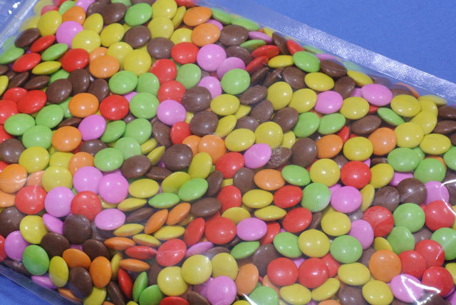 マーブルちょこ ミニマーブルチョコ(どっさり1kg×4パック)直径10mmサイズ