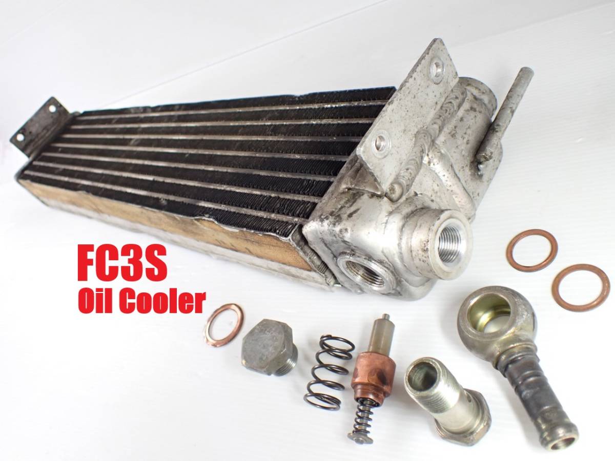 FC FD オイルクーラー　L型　ケンメリ　ハコスカ　s30 s130　アールズフィッティング♯10