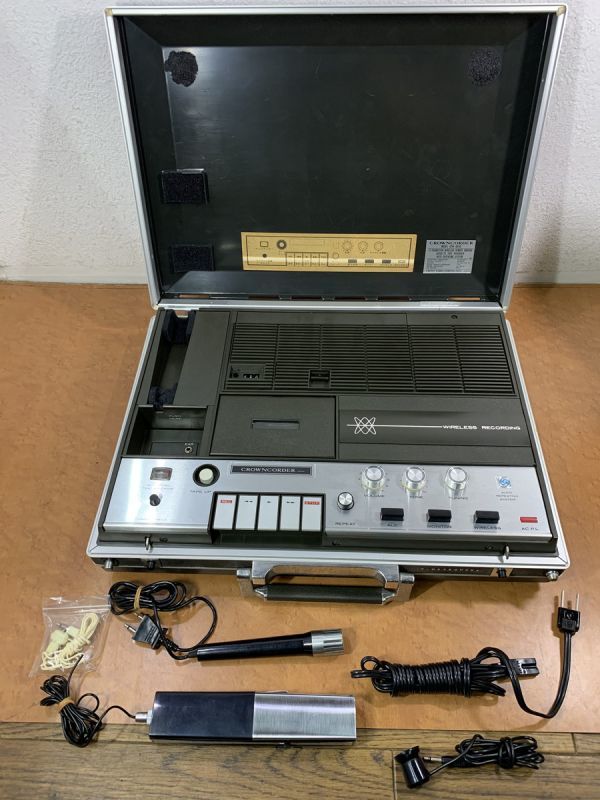 6-138 【昭和レトロ】《M0489》CROWNCORDER ☆CTW-8650 カセットテープ