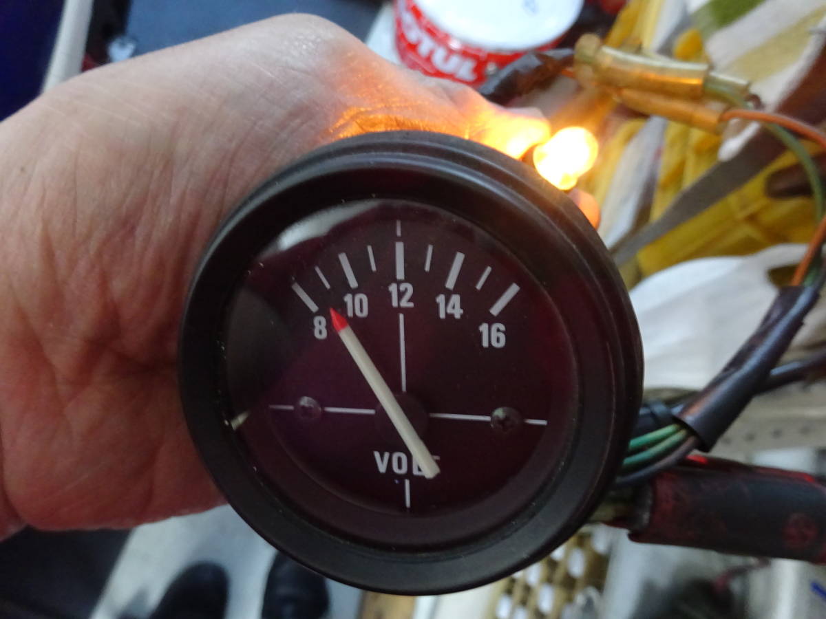 VT250F インテグラウイングスペシャルエディション電圧計