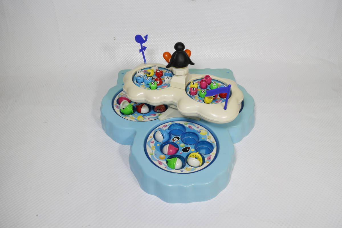 05030M ピングー お魚つりゲーム 二段式 回転式 PINGU さかな釣り 電子