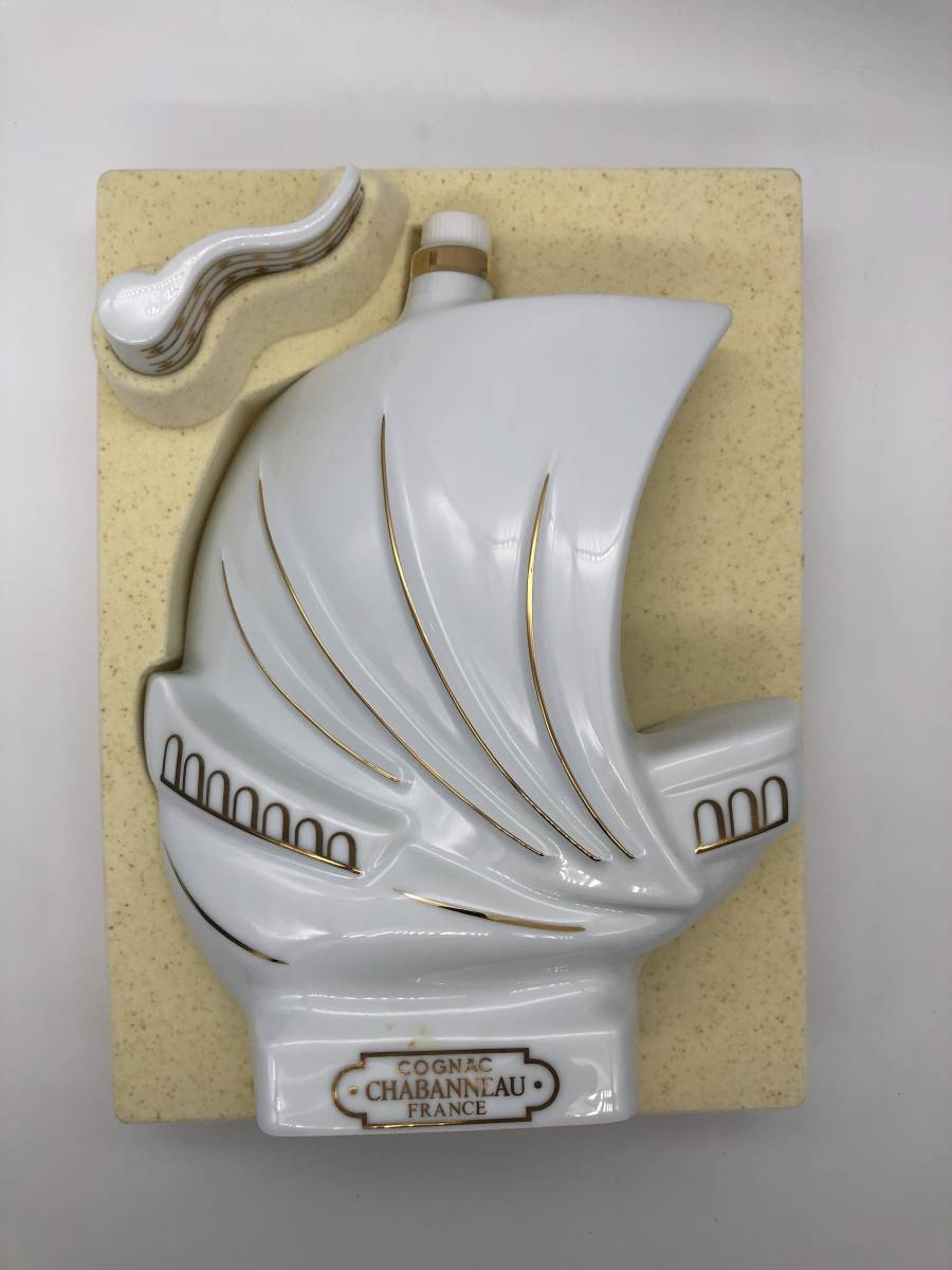 m0079 CHABANNEAU　　シップボトル　未開栓　古酒　　1.4kg　替栓付き m0079 CHABANNEAU シップボトル 未開栓 古酒 1.4kg 替栓付き