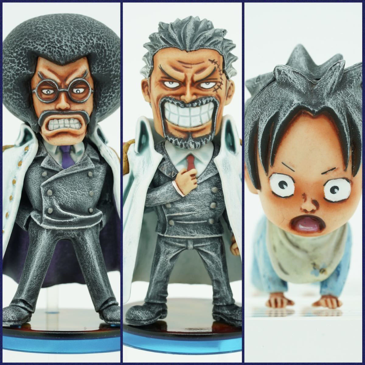 1円スタート リペイント ワーコレ ワンピース カープ センゴク エース ワールドコレクタブルフィギュア Vol 0 Onepiece Repaint Figure の落札情報詳細 ヤフオク落札価格情報 オークフリー スマートフォン版