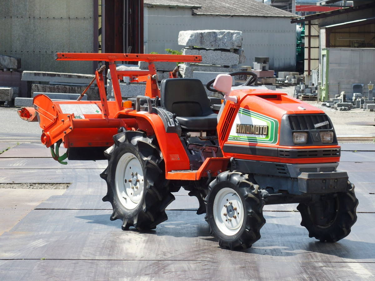 ヒノモト トラクター CX16 クボタASTEのOEM機 16馬力 アワー766時間