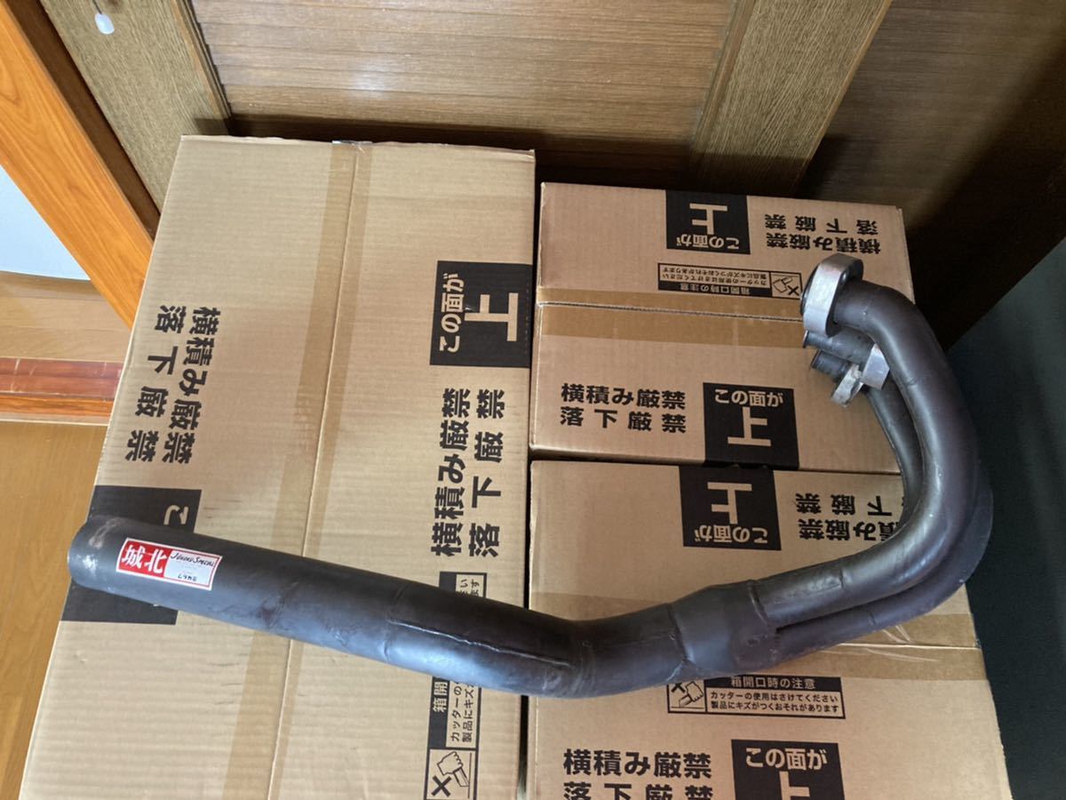 GT380 希少 当時物 城北ムラカミ 集合管 売り切り マフラーの落札情報