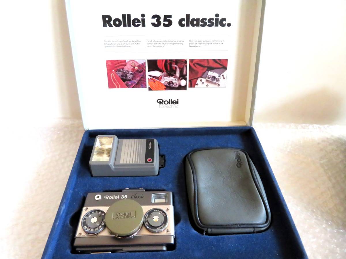 Rollei 35 Classic フィルムカメラ チタン ドイツ製 ◎○【ト葛