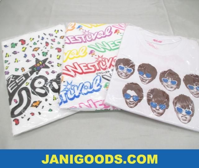 新品 ジャニーズwest 1st Tour パリピポ Live Tour 2018 Westival グッズセット Tシャツ タオル 3点 未開封 新品 同梱可 ジャニグッズ の落札情報詳細 ヤフオク落札価格情報 オークフリー スマートフォン版