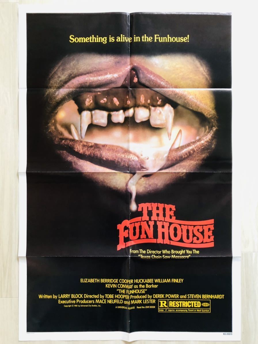 ファンハウス 惨劇の館 1981 映画ポスター Usa版 ワンシート オリジナルポスター アメリカ版ポスター トビー フーパー監督 ホラー の落札情報詳細 ヤフオク落札価格情報 オークフリー スマートフォン版