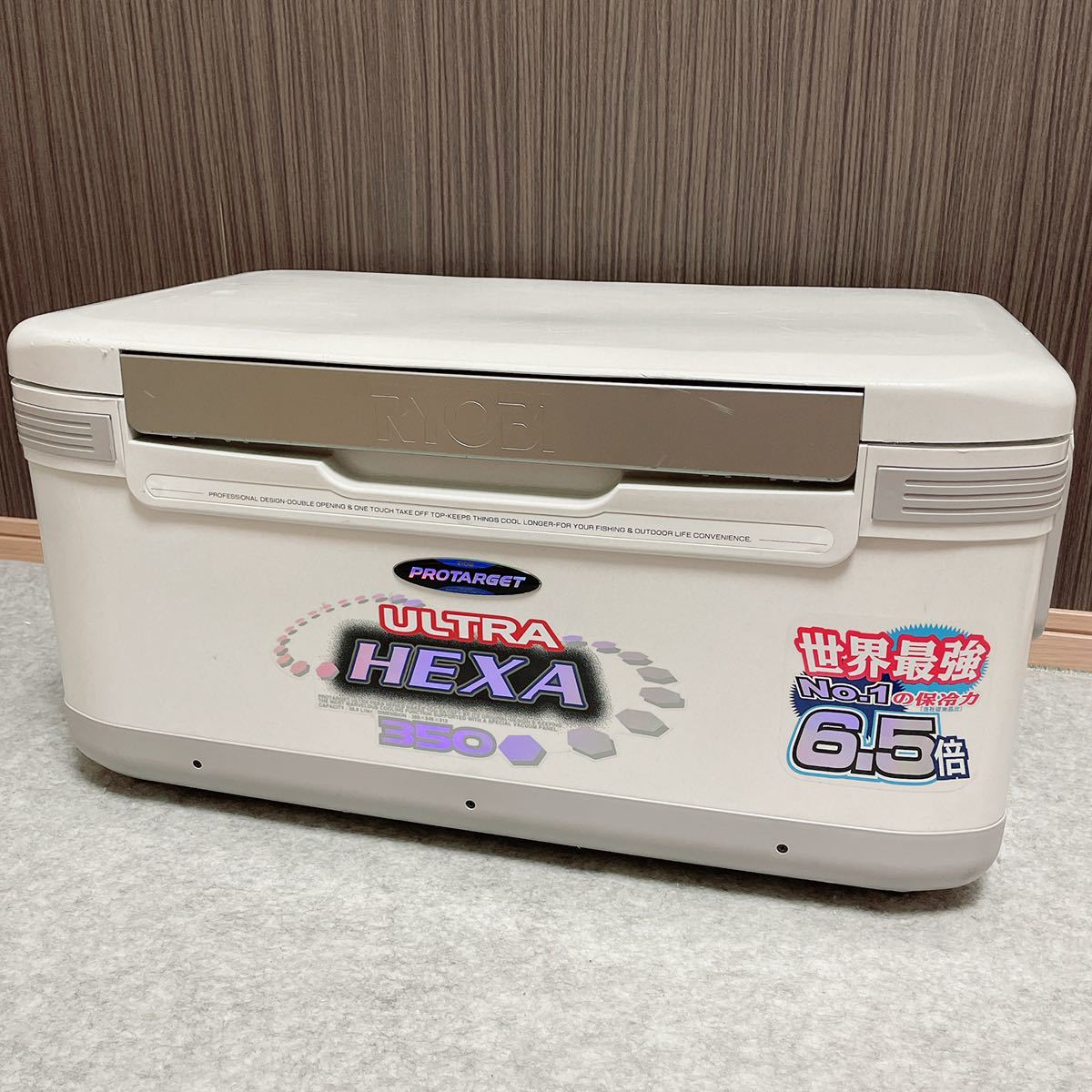 RYOBI プロターゲット ウルトラ HEXA 最強クーラーBOX(USED)
