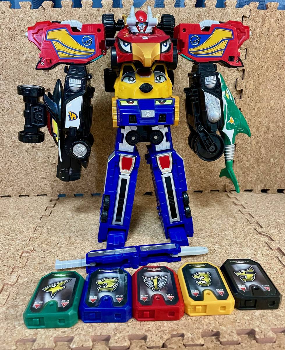 炎神合体 DX エンジンオーG5 （バルカ・ガンパード含む）の落札情報