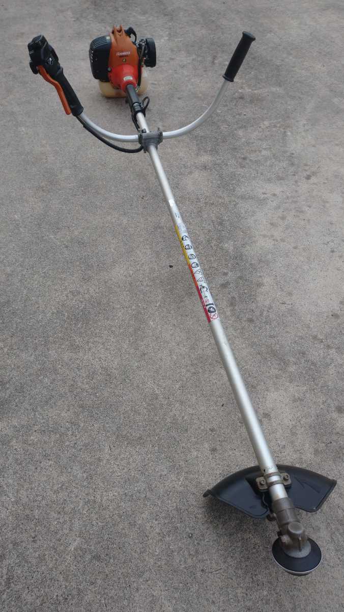 共立 SRE2325G 草刈機 Uハンドル 両手ハンドル KIORITZ 刈払機 中古