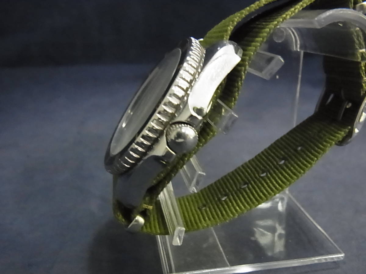 602☆100円～☆ZENO WATCH ゼノウォッチ W10/0552 ミリタリーダイバー