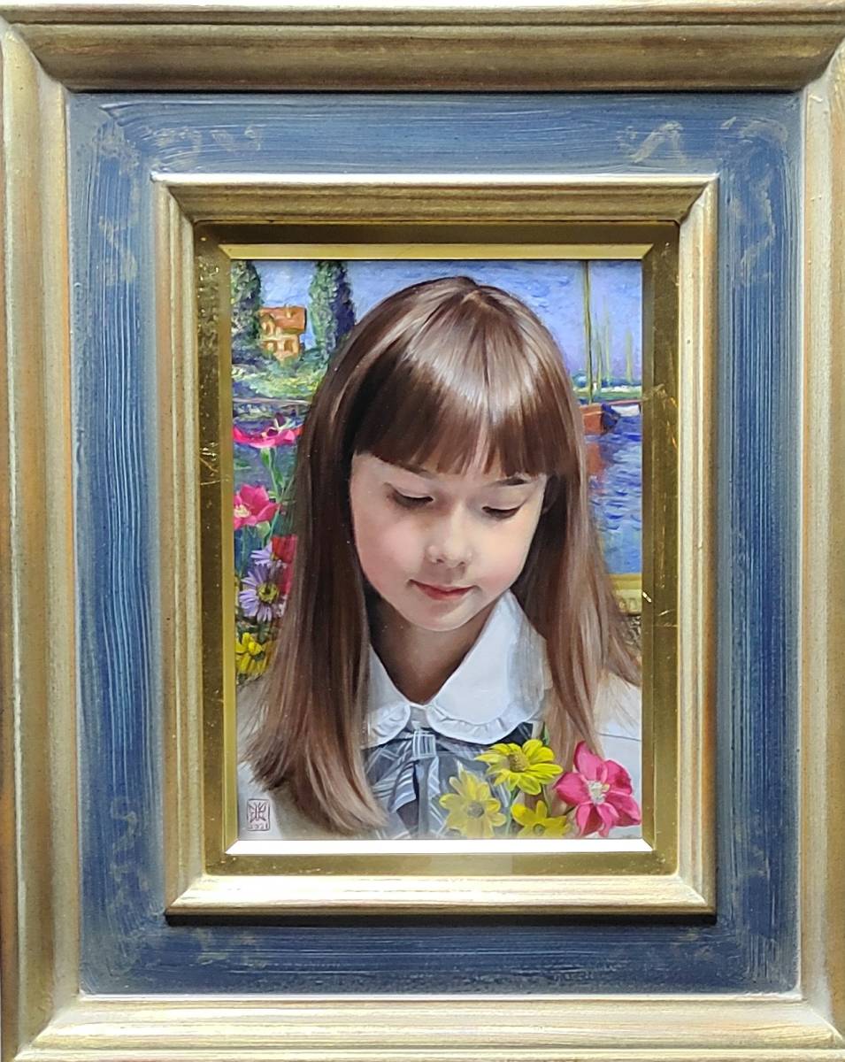 未使用】福田宏樹 （新作)* :Flowers and Girls(Ulya X)* Art Renewal