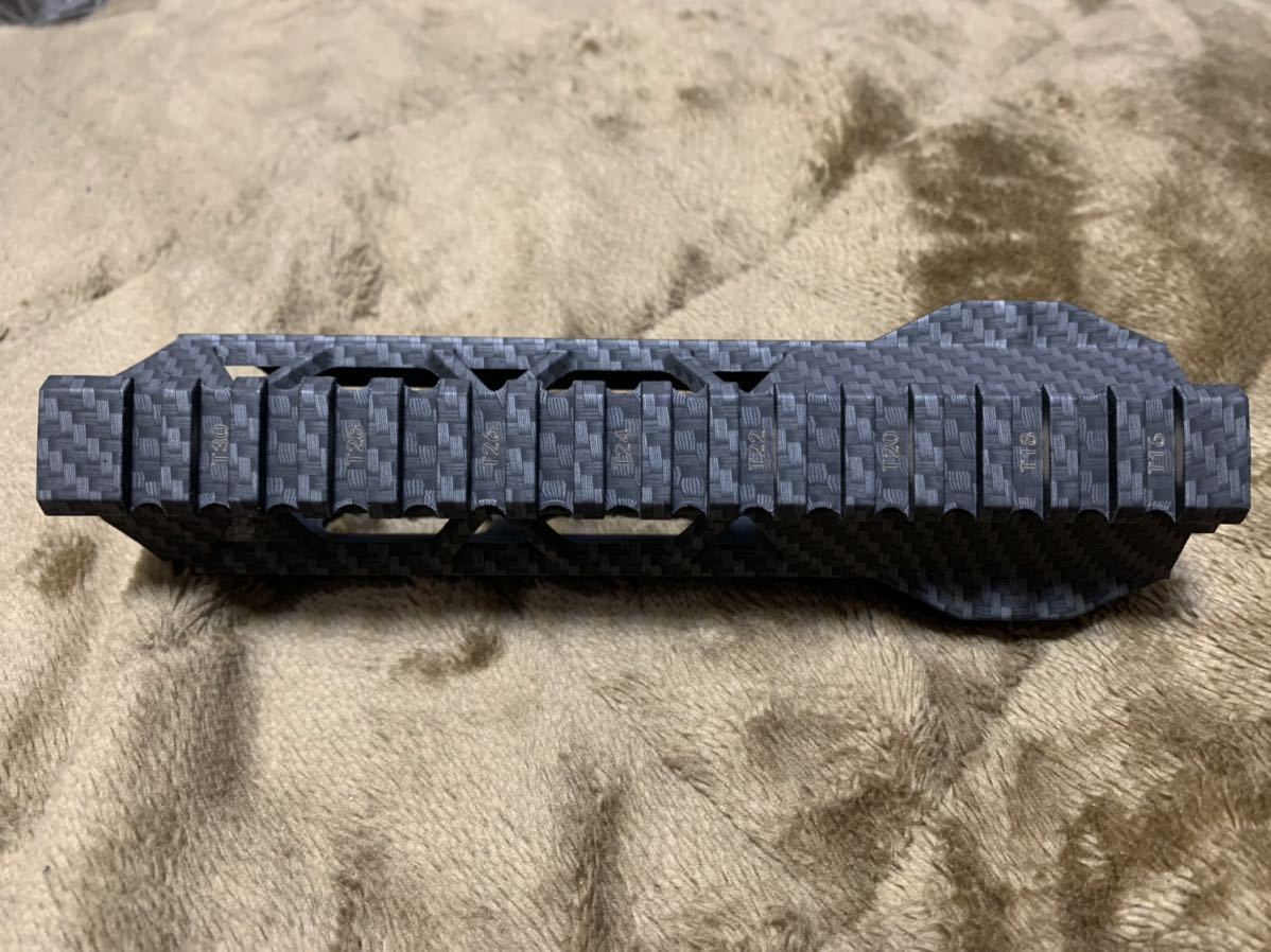 未使用】TAC VECTOR OPTICS M-LOK 7インチ カーボンファイバー