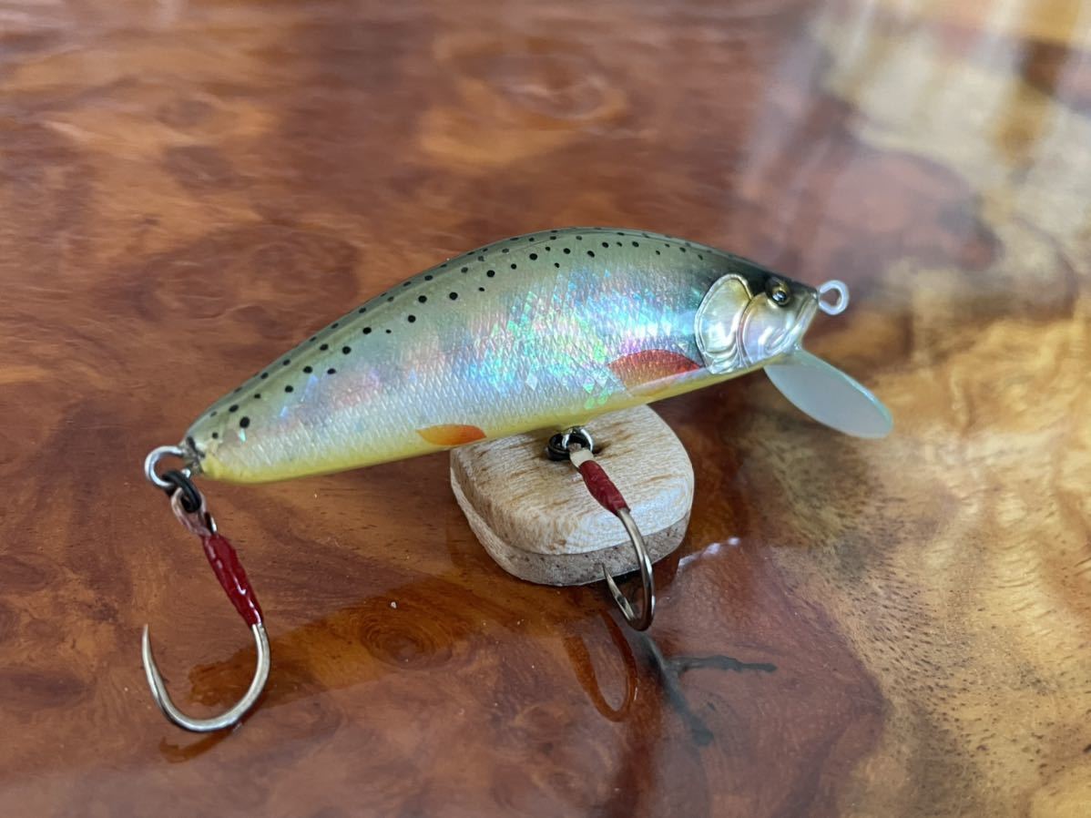 T.C.G Handmade Lures 45s-55sアワビ貼り12個セット 未使用】T.C.G Handmade Lures 52s No.24 ハンドメイドミノー