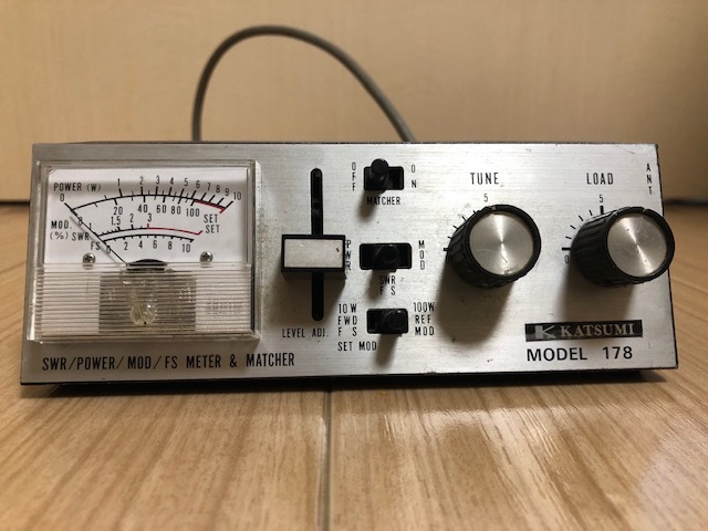Compteur/Appareil De Mesure Model 178 SWR/Power/Mod/FS Meter Vintage Non Testé